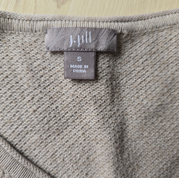 J. Jill Waffle Knit Top Size Small - Picture 6 of 8